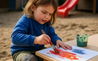 Kinderkleding die een dag in de groep doorstaat